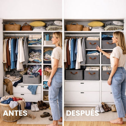Organizadores de Ropa Plegables (Compra 1 y lleva 3)